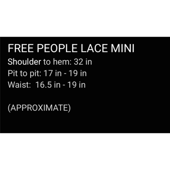 FREE PEOPLE Beautiful Dreamer Blush Black Embroidery Mini Lace Holiday Dress, XS - Picture 15 of 16